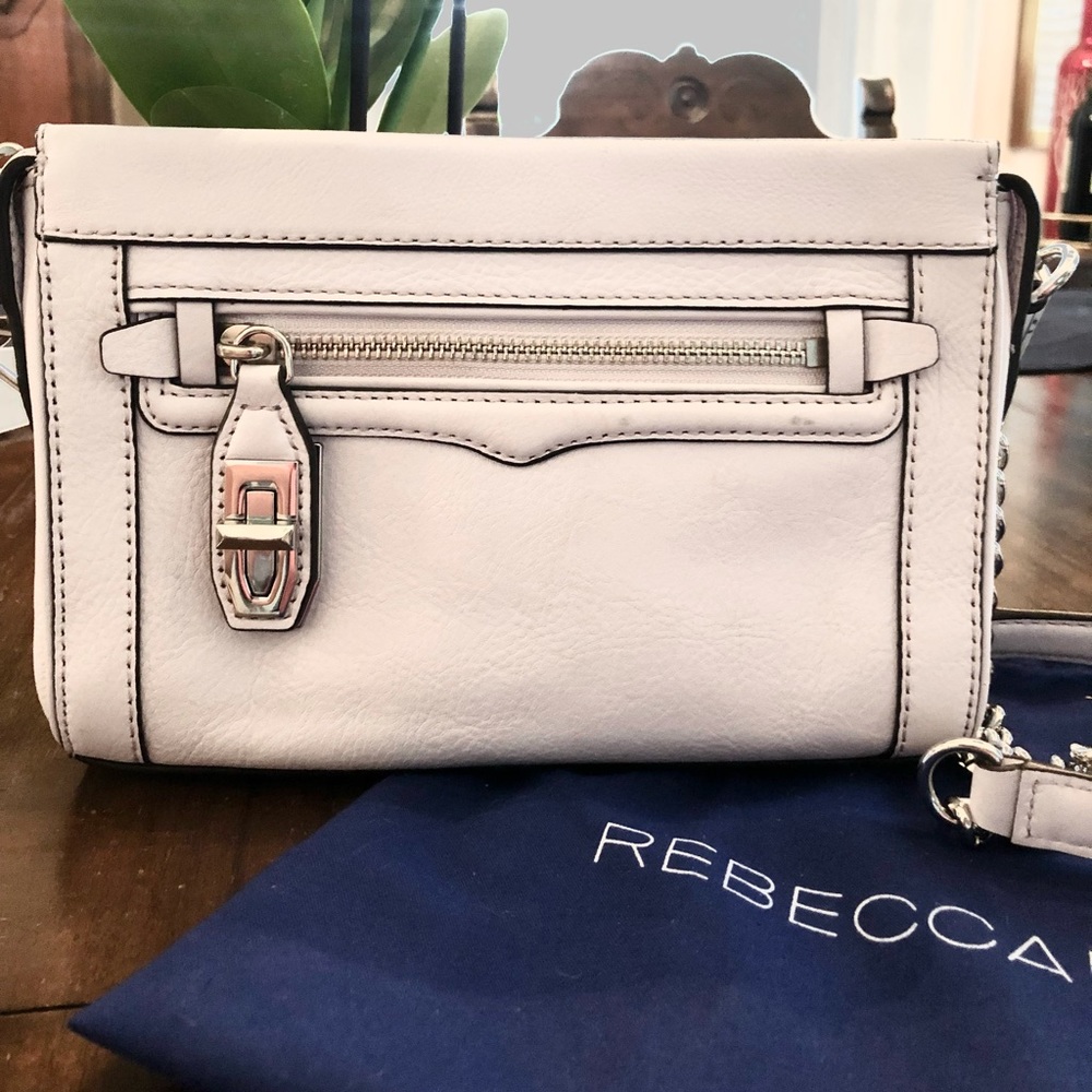 Rebecca Minkoff White Mini Crossbody Bag LIKE NEW